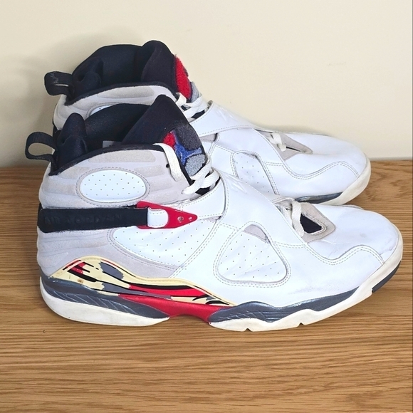 2003 Nike Air Jordan VIII 8 Retro Bugs Bunny Red White Basketball Shoes Size 14 main image 6